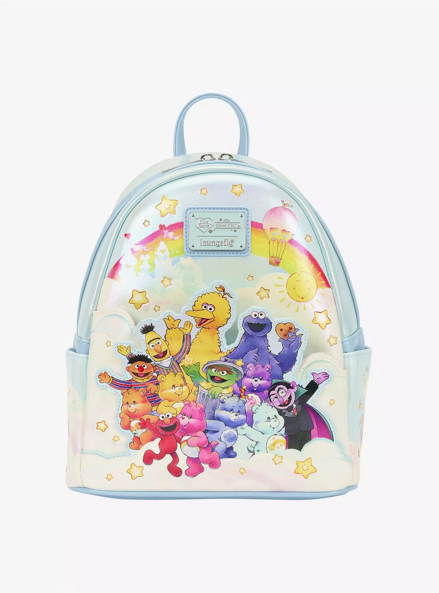 Loungefly Care Bears x Sesame Street Mini Backpack HT/BL