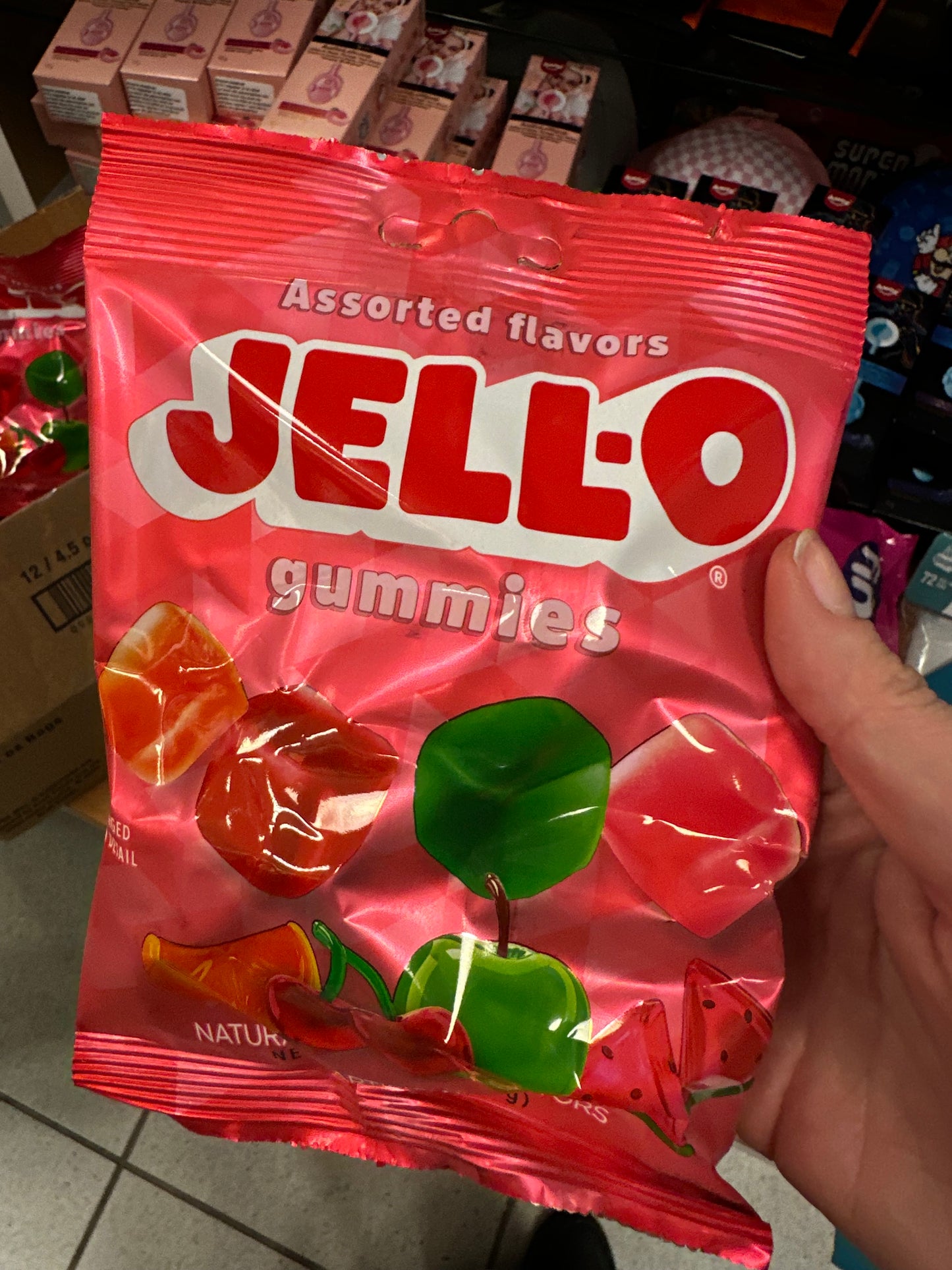 Jello gummies