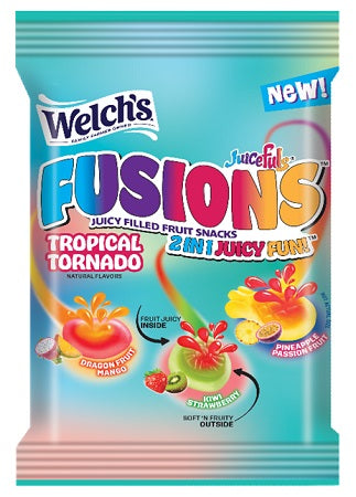 WELCHS Fusions Tropical Tornado (DrgnFrtMngo/KiwiStr/PineaplPasionFrt ) 4oz (113g) Blackcat