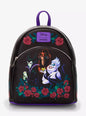 Loungefly Disney Villains Trio Roses Mini Backpack HT/BL