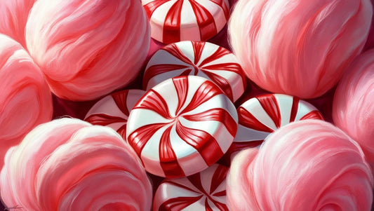 BARBE A PAPA MENTHE POIVRÉE 60G BARBE