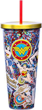 WONDER WOMEN 32OZ GLITTER Spoontiques