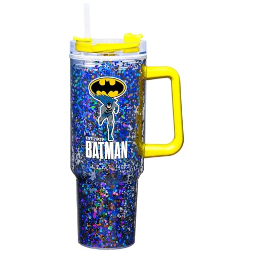 VERRE 40Z TRAVEL MUG BATMAN