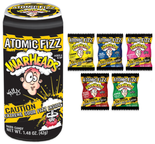 Warheads Atomic Fizz Canister 1.48 oz (42g)
