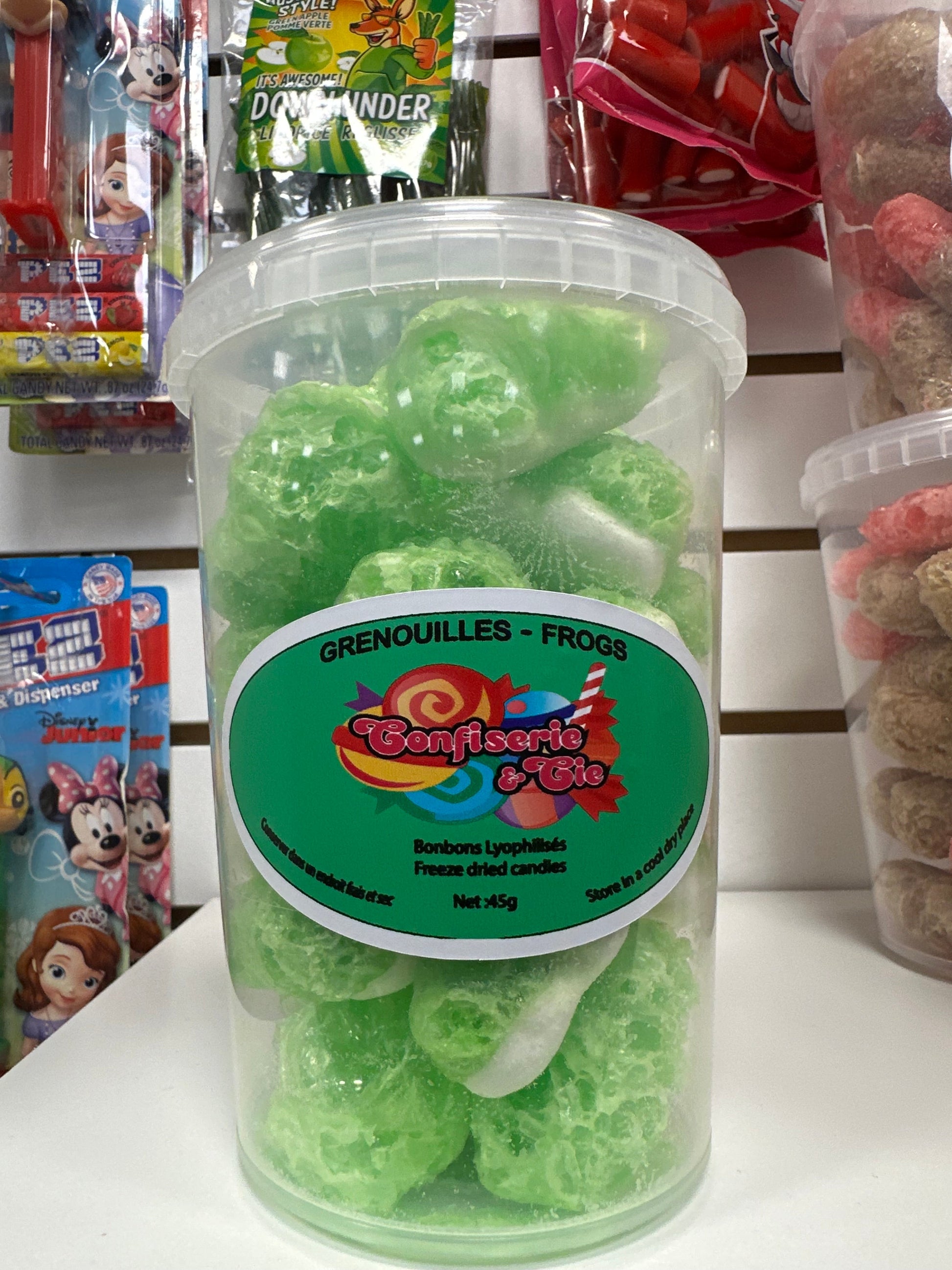 Lyophilisée grenouille Lyophilisé