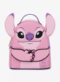 Mini sac à dos Loungefly Disney Stitch & Angel à mains magnétiques