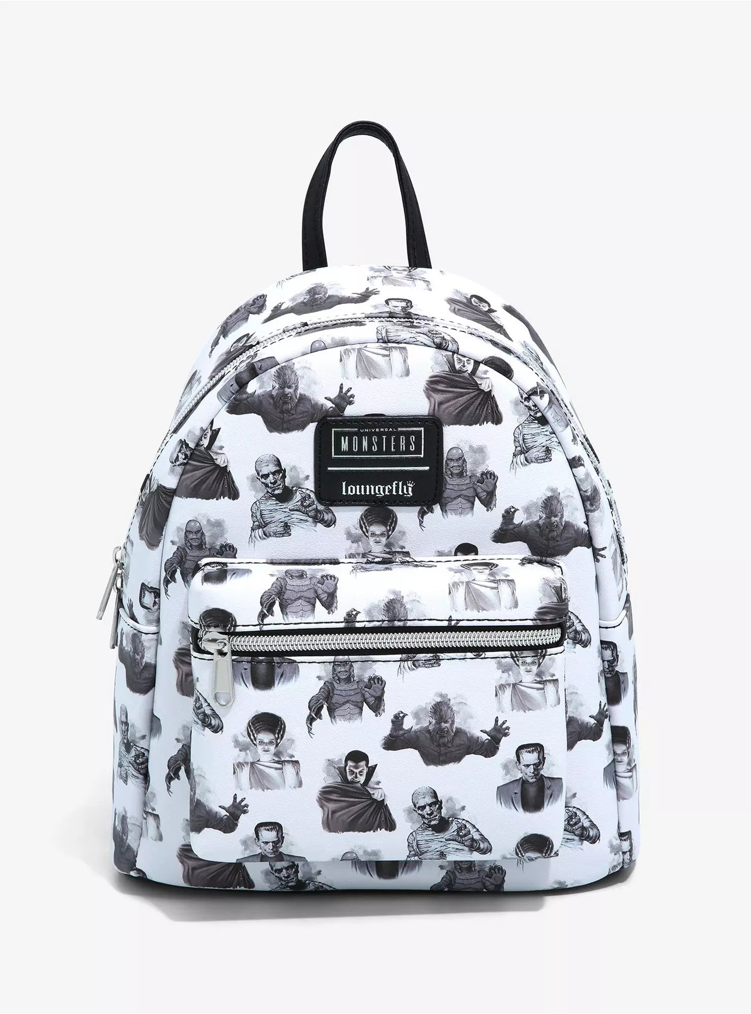Loungefly Universal Monsters Icons Mini Backpack HT/BL