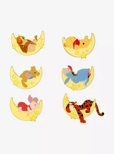 Loungefly Disney Winnie the Pooh Moon Nap Blind Box Enamel Pin HT/BL