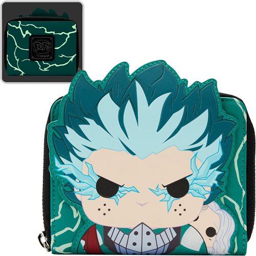 LOUNGEFLY MY HERO ACADEMIA POP DEKU COSPLAY WALLET Confiserie et cie