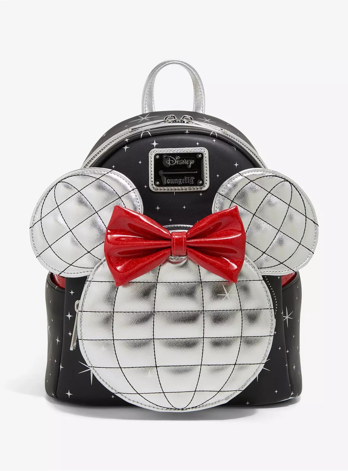 Loungefly Disney Minnie Mouse Disco Metallic Mini Backpack HT/BL