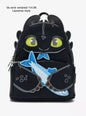 Loungefly DreamWorks – Mini sac à dos figural Harold et le Dragon : Krokmou & Poisson