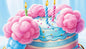 BARBE A PAPA GATEAU DE FÊTES 60G