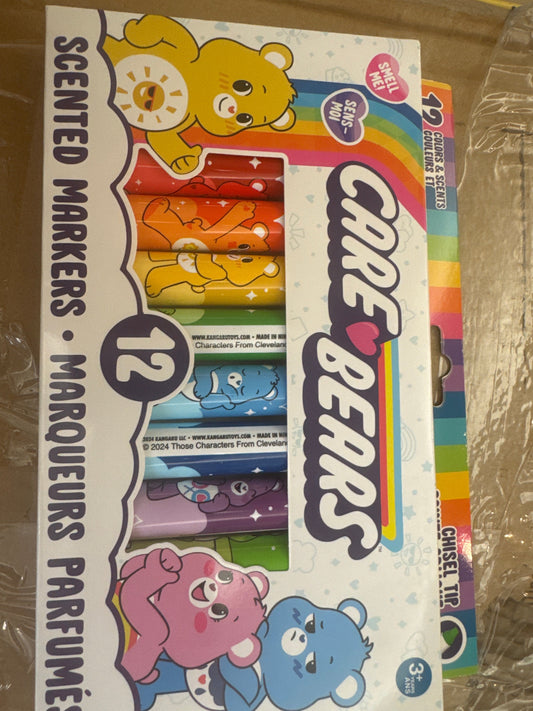 Care bears marqueurs parfumés 12 Confiserie et cie