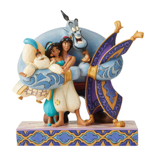 Aladdin Group Hug - Disney Traditions
