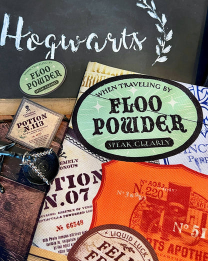 Sac fourre-tout étiquettes de potions Harry Potter