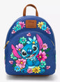 Loungefly Disney Stitch Flowers Mini Backpack HT/BL