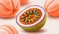 BARBE A PAPA FRUIT DE LA PASSION 60G