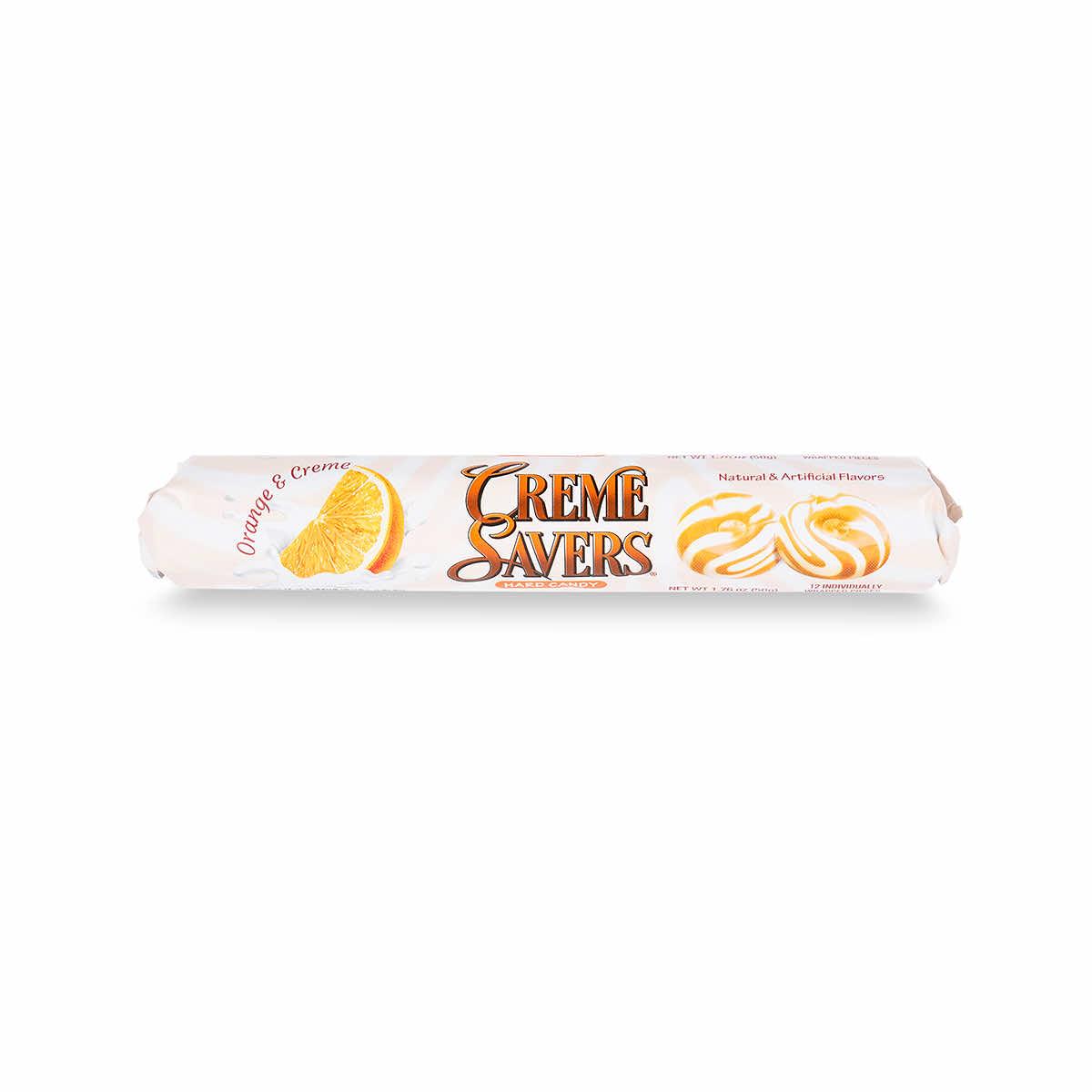 CREME SAVERS - ORANGE & CREME - ROLLS 13PCS Exosweet