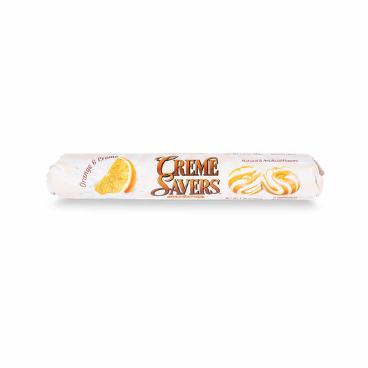 CREME SAVERS - ORANGE & CREME - ROLLS 13PCS Exosweet