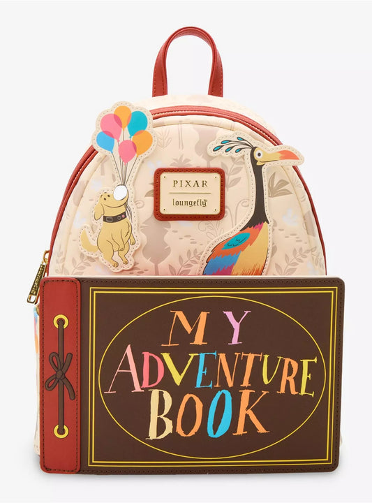 Loungefly Disney Pixar Up My Adventure Book Mini Backpack HT/BL