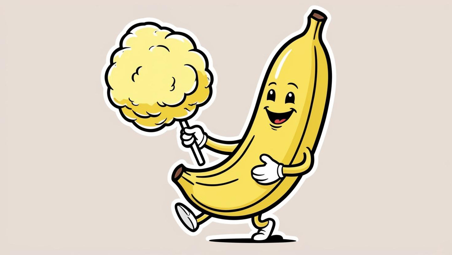 BARBE A PAPA BANANE 60G BARBE