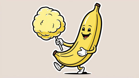 BARBE A PAPA BANANE 60G