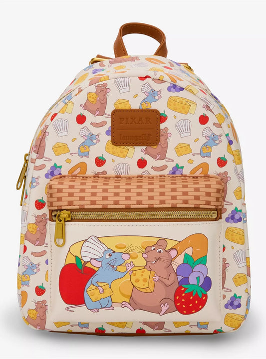 Loungefly Disney Pixar Ratatouille Food Mini Backpack HT/BL