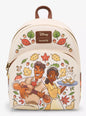 Mini sac à dos Loungefly Disney La Princesse et la Grenouille – Feuilles d’automne
