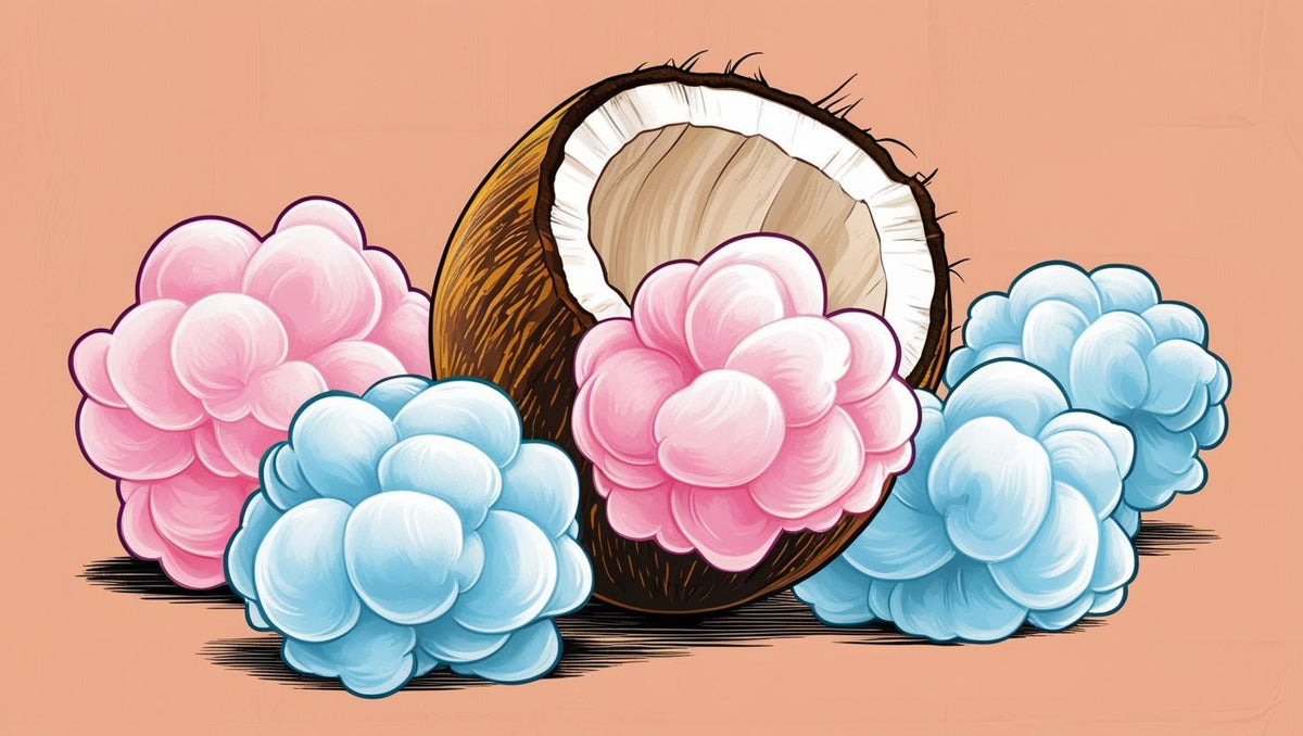 BARBE A PAPA COCONUT 60G