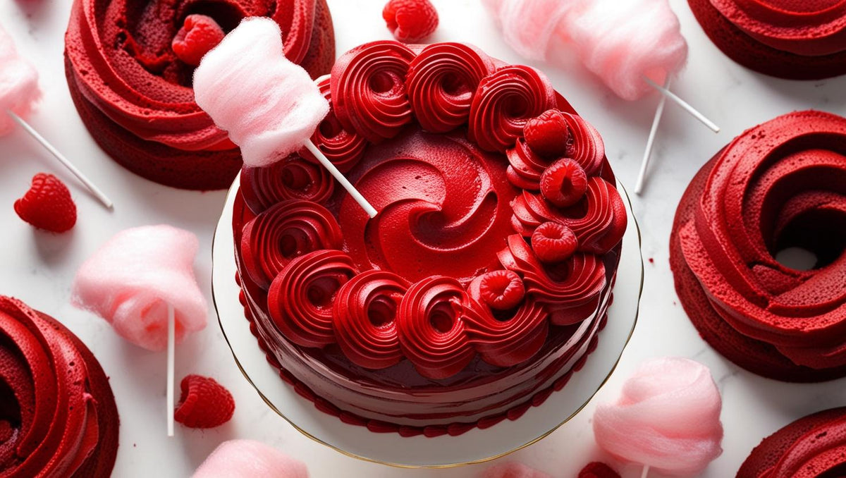 BARBE A PAPA GÂTEAU RED VELVET 60G BARBE