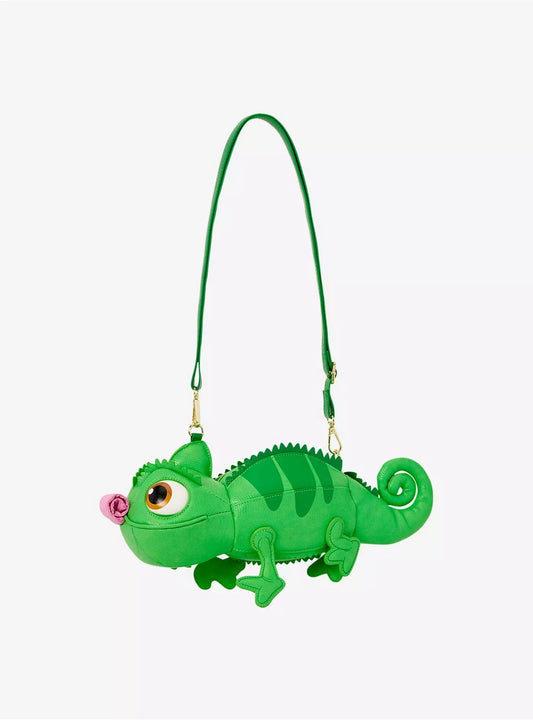 Loungefly Disney Tangled Pascal Figural Crossbody Bag HT/BL