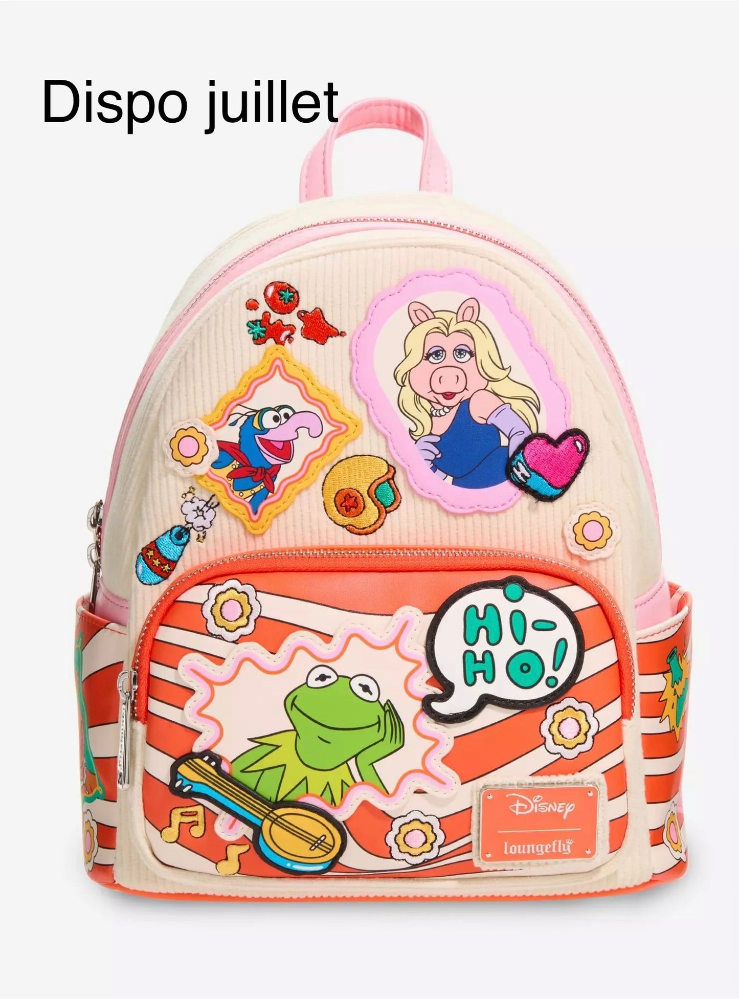 Loungefly The Muppets Character Patches Mini Backpack HT/BL