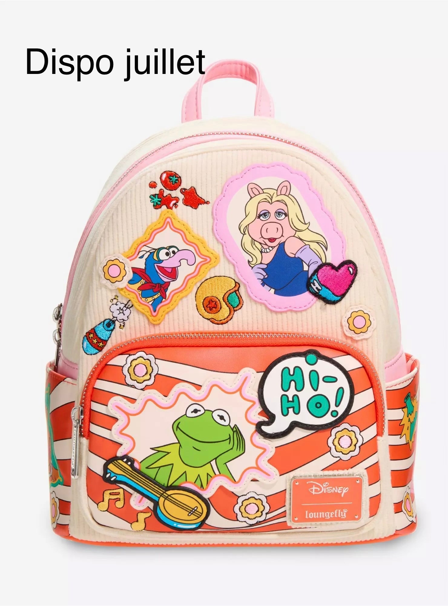 Loungefly The Muppets Character Patches Mini Backpack HT/BL