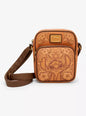 Loungefly Disney Lilo & Stitch Tonal Stitch Carving Crossbody Bag HT/BL