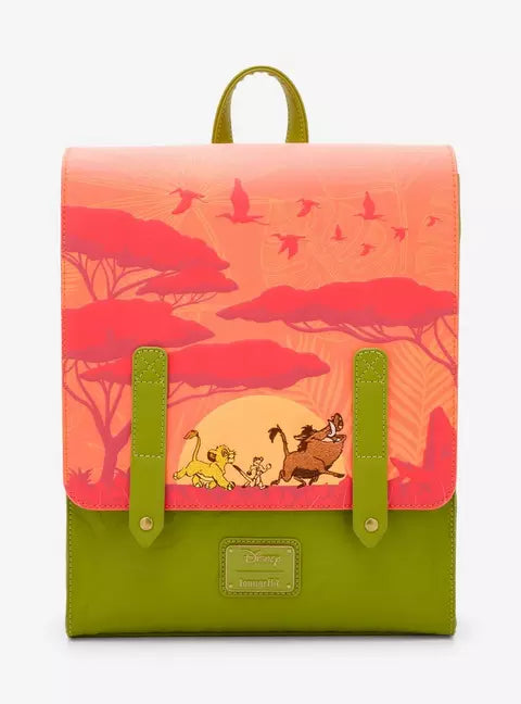 Loungefly Disney The Lion King Simba, Timon, & Pumbaa Mini Backpack HT/BL