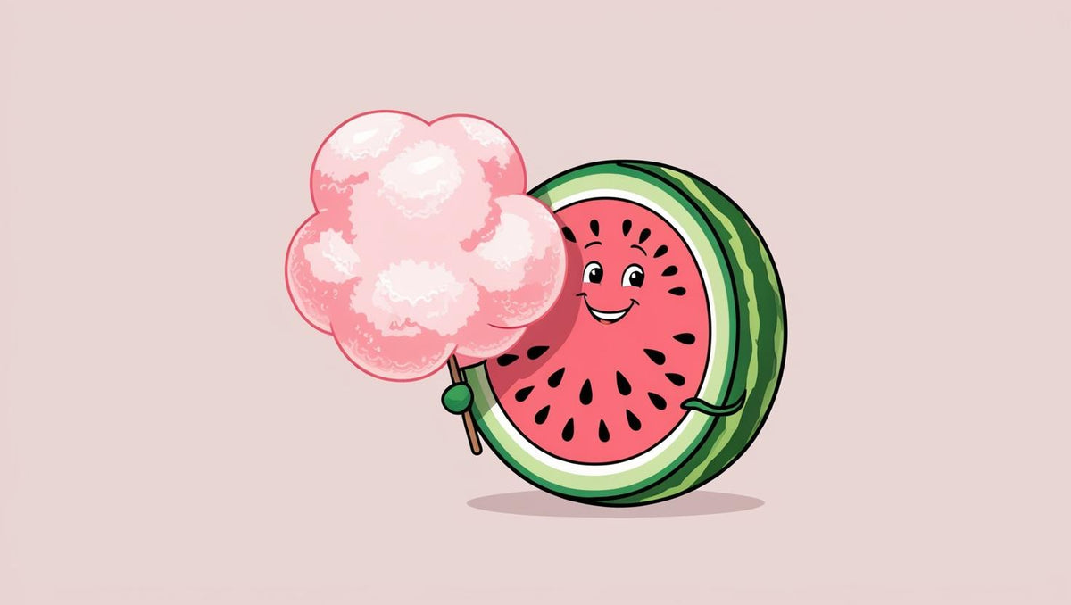 BARBE A PAPA MELON D'EAU 60G BARBE