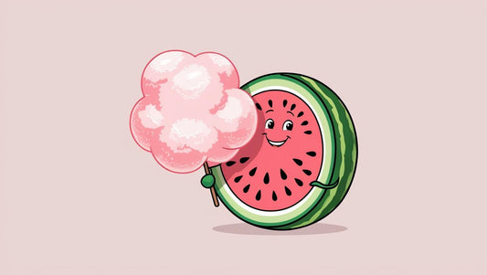 BARBE A PAPA MELON D'EAU 60G