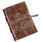 Journal enveloppé en cuir Harry Potter Deathly Hallows