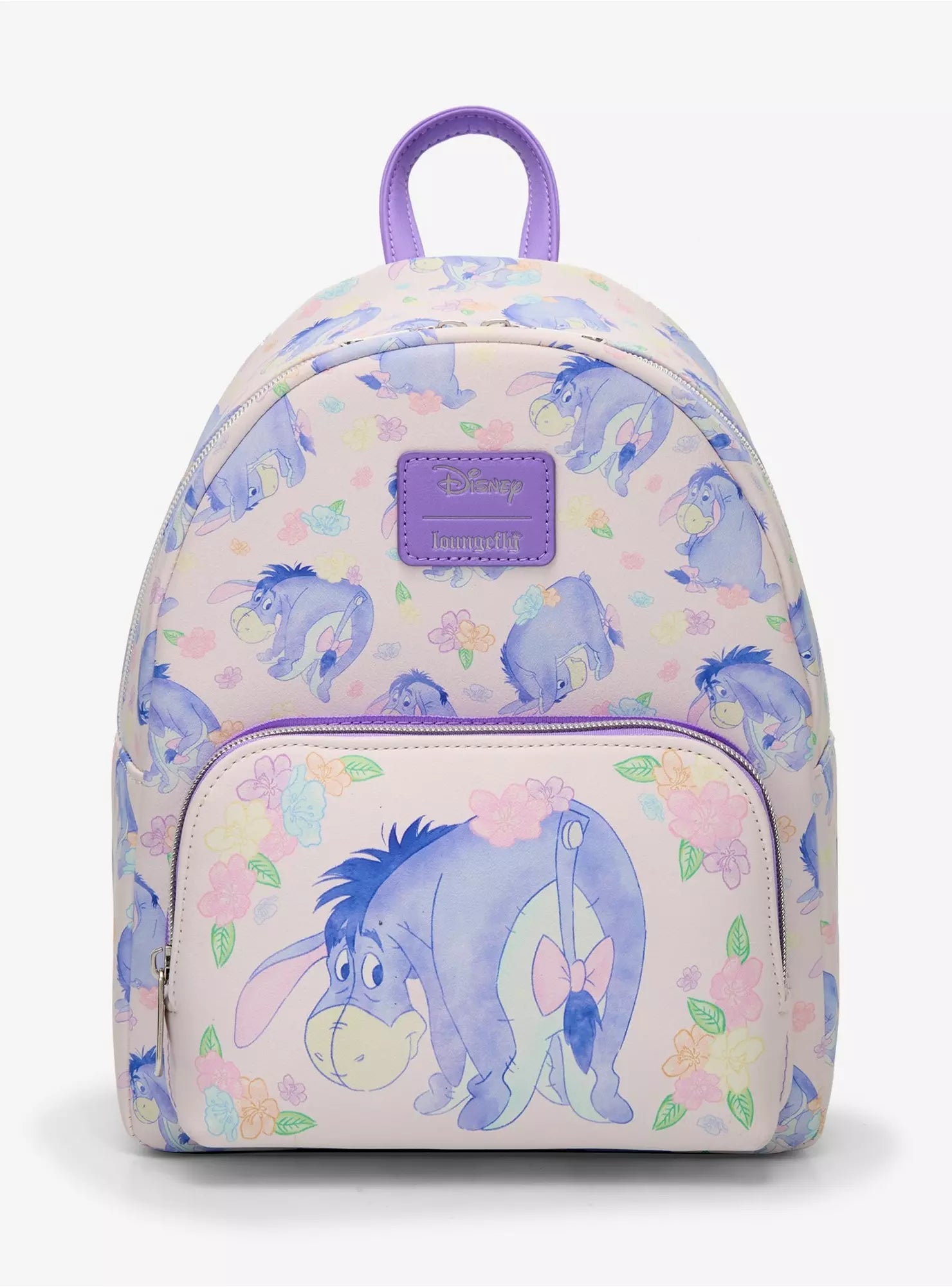 Loungefly Disney Winnie The Pooh Eeyore Floral Mini Backpack HT/BL