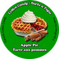 barbe a papa tarte aux pommes Confiserie et cie