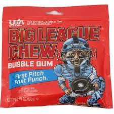 Big League Chew Fruit Punch 2.12oz Blackcat