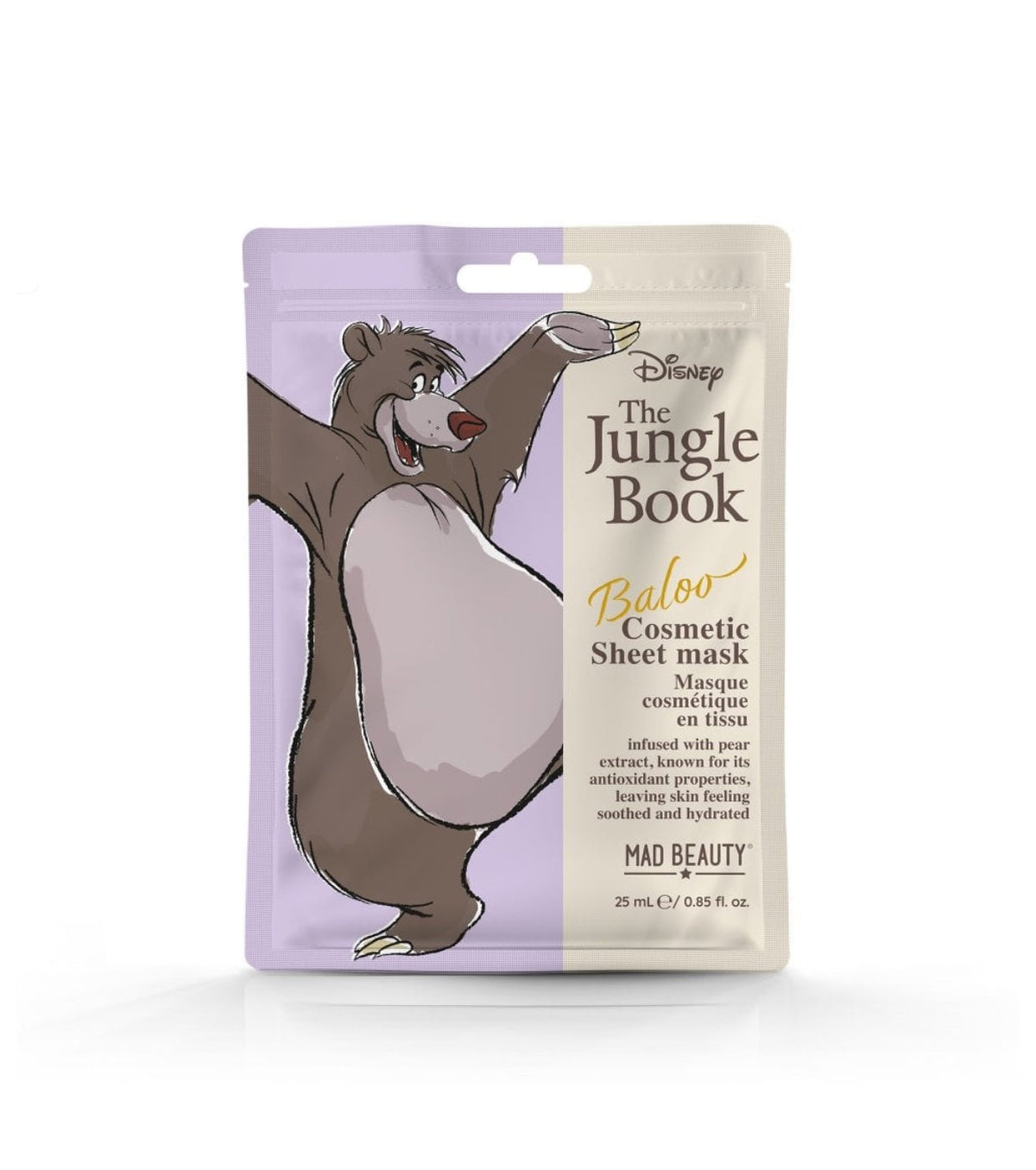 Masque visage livre jungle Mad beauty