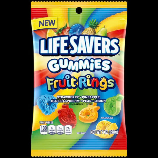 LIFESAVERS GUMMIES 7OZ FRUIT RING Blackcat