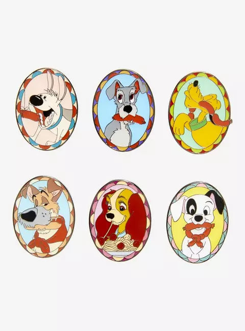 Loungefly Disney Dogs & Food Blind Box Enamel Pin HT/BL