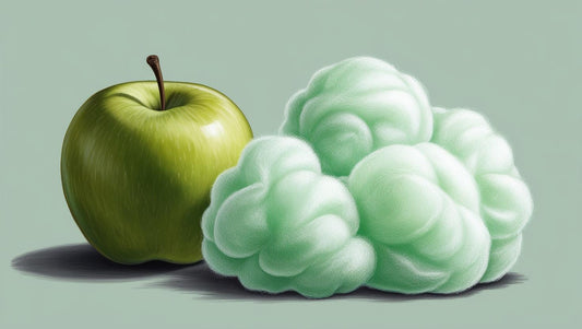 BARBE A PAPA POMME VERTE 60G BARBE