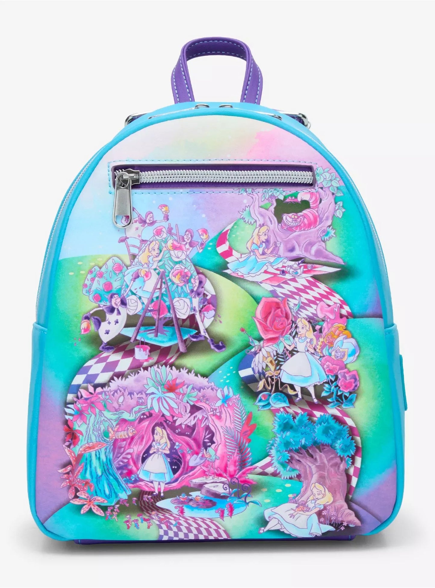 Loungefly Disney Alice In Wonderland Scenes Mini Backpack HT/BL