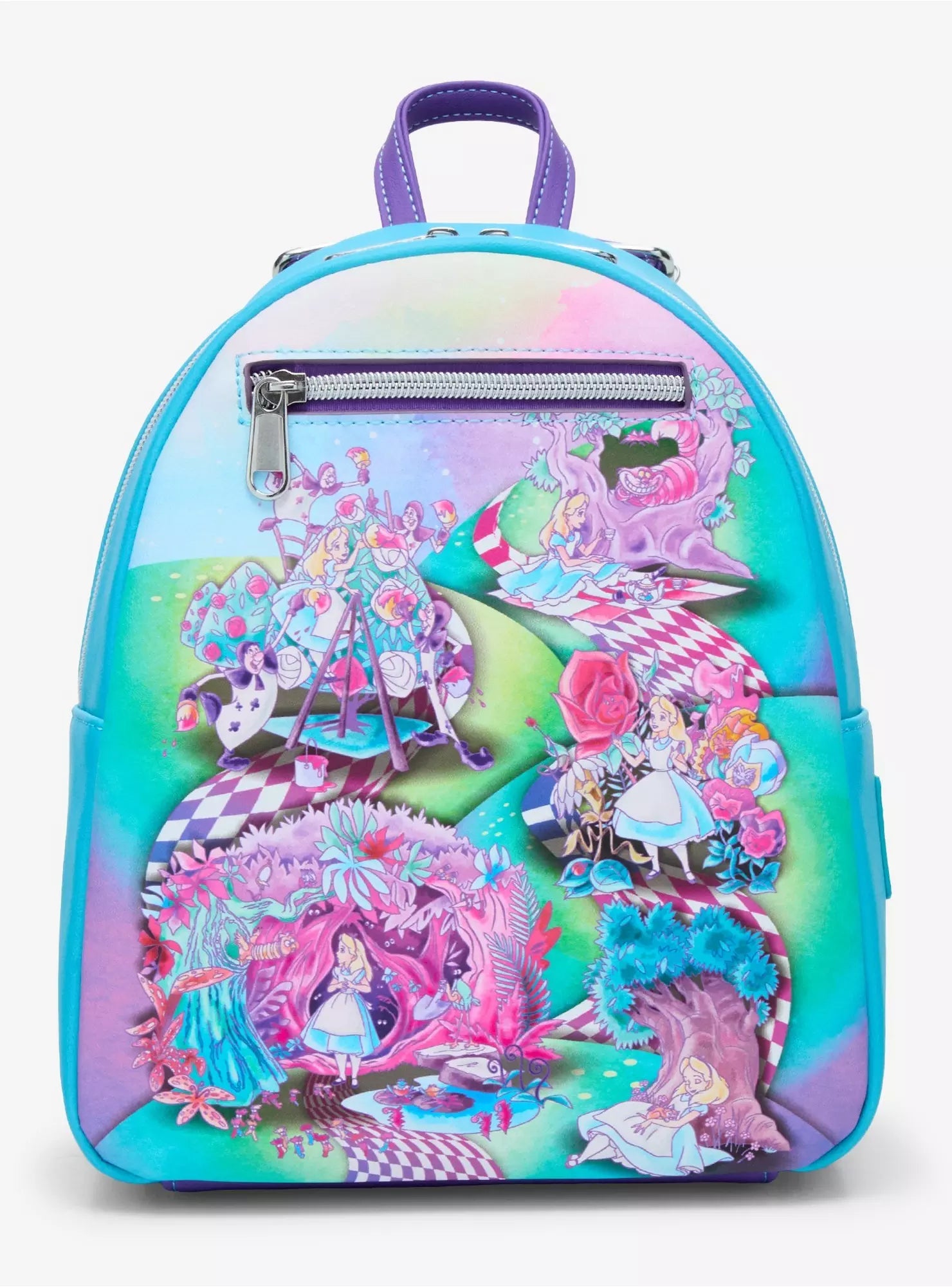 Loungefly Disney Alice In Wonderland Scenes Mini Backpack HT/BL