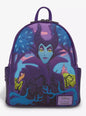 Loungefly Disney La Belle au bois dormant – Mini sac à dos Maléfique HT/BL