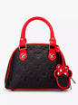 Loungefly Disney Mickey & Minnie Debossed Silhouettes Mini Crossbody Bag (BoxLunch 10th Anniversary Edition) HT/BL