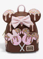 Loungefly Disney Minnie Mouse – Mini sac à dos Oreilles Sucette au chocolat HT/BL